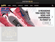 Tablet Screenshot of blog.eastbay.com